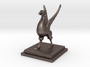 Liverbird in Polished Bronzed-Silver Steel