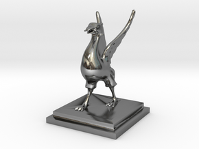 Liverbird in Polished Silver
