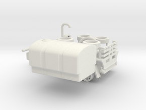 1/50th Construction 500 Gal MQ Water Trailer in White Natural Versatile Plastic