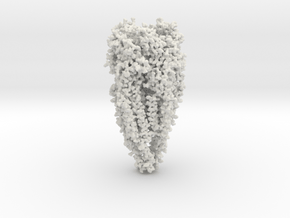 Acetylcholine Receptor - All Atom - Small Size in White Natural Versatile Plastic