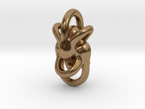 Peace of Love (3 sizes) in Natural Brass: Small