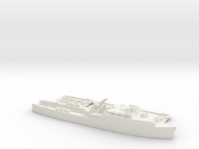 landing ship dock LSD  1/350 ww2 in White Natural Versatile Plastic