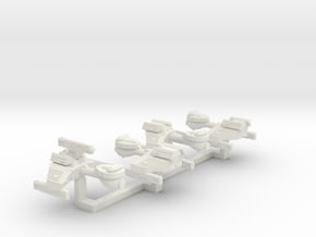 3788 Scale Klingon ISF Police Collection WEM in White Natural Versatile Plastic