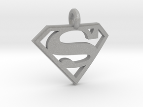Superman Keychain in Aluminum