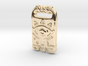 Breath Of The Wild - Sheikah Slate in 14K Yellow Gold