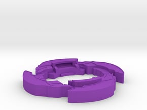 Beyblade Sabel cobra(サーベルコブラ)  attack ring in Purple Processed Versatile Plastic