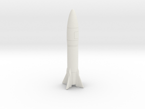 Douglas AIR-2 Genie Nuclear Air-To-Air Rocket in White Natural Versatile Plastic: 1:32