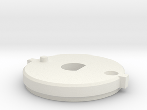 Damper adjuster adapter disc for VF750F and CB in White Natural Versatile Plastic