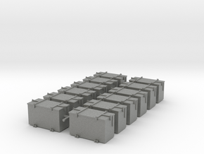 1/72 DKM Narvik-Klasse Z37 Ammo Lockers SET in Gray PA12