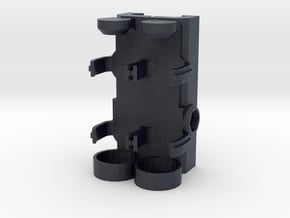 Picatinny Mounted 2x AA Battery Holder in Black PA12