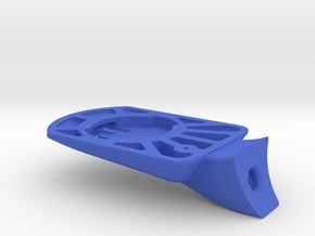 Wahoo Elemnt Bolt V2 Specialized Mount in Blue Processed Versatile Plastic