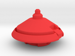 Beyblade BBA Trainer | Anime Blade Base in Red Processed Versatile Plastic
