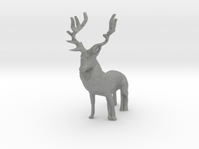 HO Scale Deer in Gray PA12