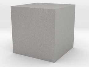 1cc Cube in Aluminum