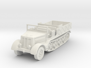 Sdkfz 9 no tilt (open) 1/100 in White Natural Versatile Plastic