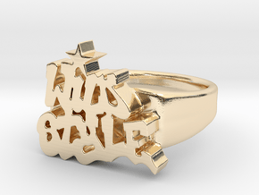 Wild Style ring in 14K Yellow Gold