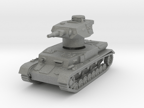 panzer IV F1 scale 1/100 in Gray PA12