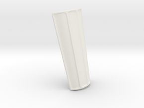 Vin Diesel - Arm Plate in White Natural Versatile Plastic