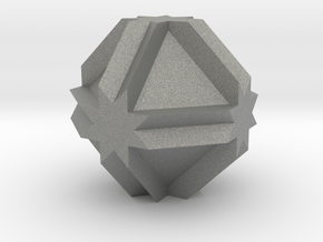 01. Cubitruncated Cuboctahedron - 1 inch in Gray PA12