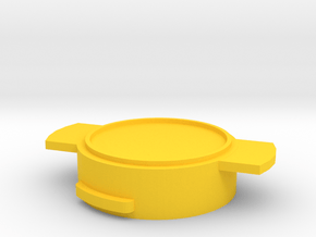 Beyblade Bitchip Core | 1st Gen | Standard Size in Yellow Processed Versatile Plastic