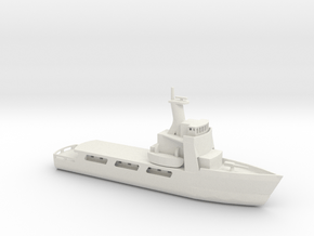 1/400 Scale USCGC Vigorous WMEC-627 in White Natural Versatile Plastic