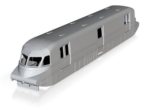 o-100-gwr-parcels-railcar-no-17 in Tan Fine Detail Plastic