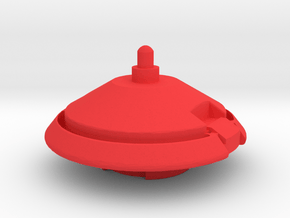 Beyblade Mahout Charmer | Anime Blade Base in Red Processed Versatile Plastic