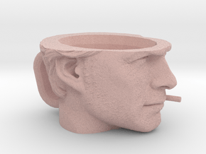 Clint Eastwood Cup in Natural Full Color Sandstone