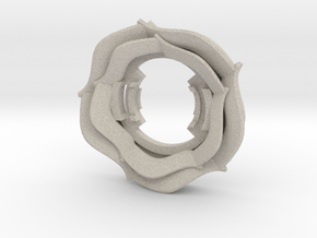 Beyblade Thorn Rose-2 | Anime Attack Ring in Natural Sandstone