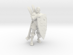 Knight Of Norway in White Natural Versatile Plastic