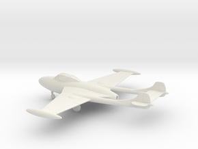 de Havilland DH-112 Venom NF.3 in White Natural Versatile Plastic: 1:144