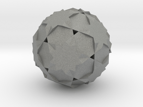 04. Truncated Dodecadodecahedron - 1 inch in Gray PA12