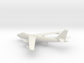 Boeing B-47E Stratojet in White Natural Versatile Plastic: 6mm