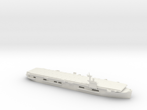 1/400 Scale HMS Battler D-18 Bogue Class CVE in White Natural Versatile Plastic