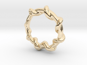 Snake Ring in 14K Yellow Gold