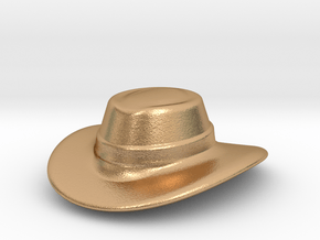 CowBoy hat for classics action figures in Natural Bronze