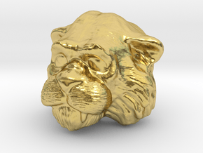 Cringer Head to put on Origins Battle Cat in Polished Brass