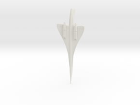 Boom Supersonic "Overture" SST in White Natural Versatile Plastic: 1:200