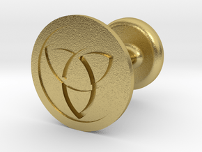 Trinity Wax Seal in Natural Brass