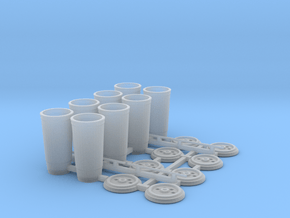 Large Soda Cups 1/12 scale  in Smooth Fine Detail Plastic