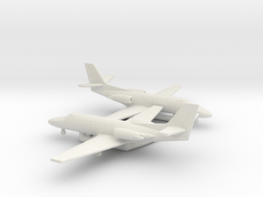 Cessna 550 Citation II in White Natural Versatile Plastic: 6mm