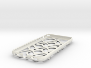 “Psyche -0” case for iPhone 8-SE(2nd,3rd) in White Premium Versatile Plastic