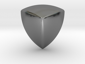 Reuleaux Tetrahedron Spheroform in Polished Silver