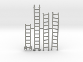 1/100 IJN Yamato Ladders for 46cm Type94 turret in Gray PA12