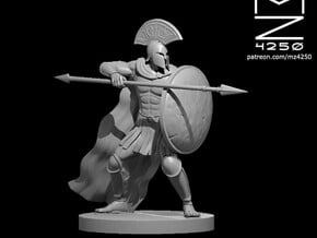 Hoplite Male in Tan Fine Detail Plastic