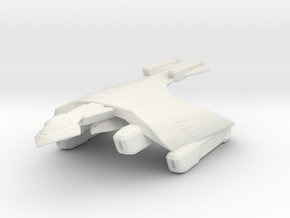 Romulan Imperial Hawk Class 1/15000 Attack Wing in White Natural Versatile Plastic