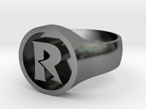 Robin Ring (Large) in Fine Detail Polished Silver: 10 / 61.5
