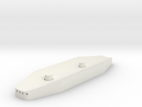 X15A-2 External Tank Mount in White Natural Versatile Plastic