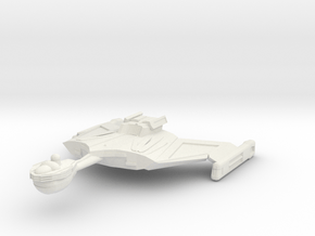 2500 Romulan D8 Cruiser in White Natural Versatile Plastic