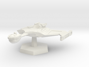 7000 Romulan D8 Cruiser in White Natural Versatile Plastic